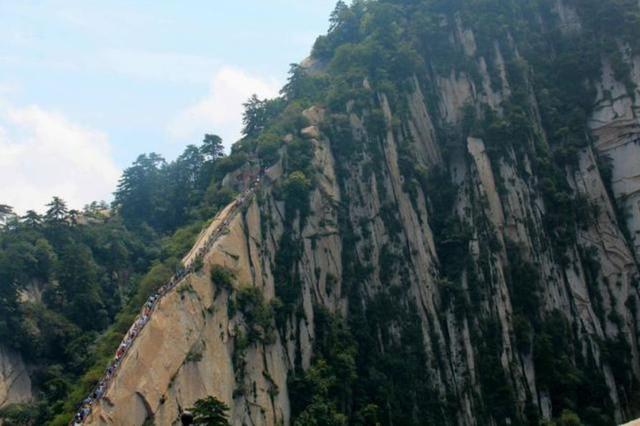 华山最值得爬的山峰,华山最好的栈道排名(2)