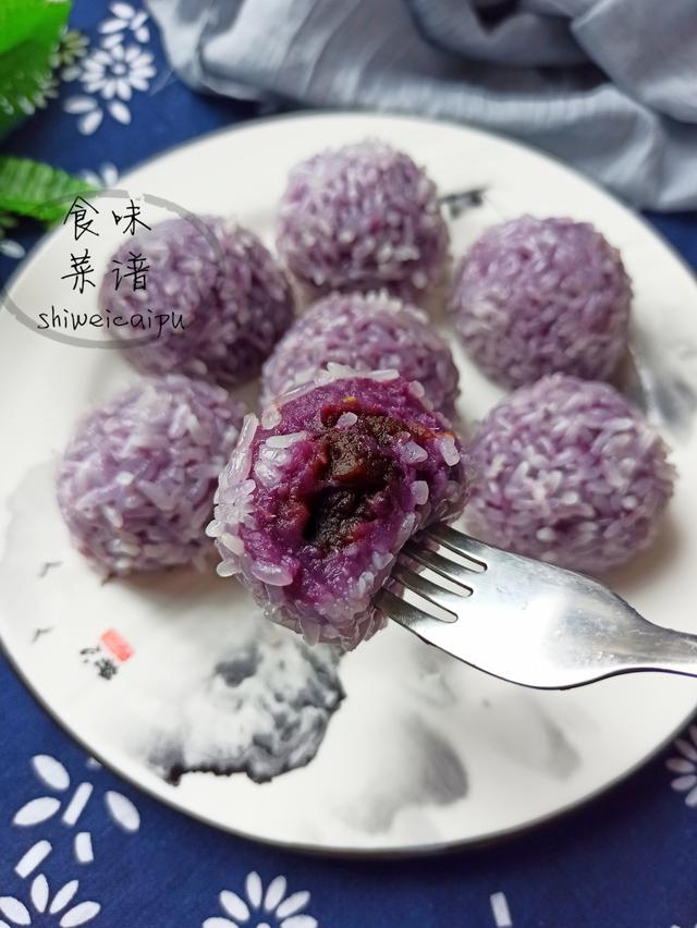 紫薯糯米的做法大全家常,糯米紫薯最简单的做法(2)