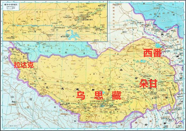 吐蕃灭亡后的朝代,古吐蕃全盛时的地理图(7)