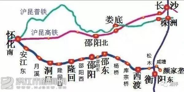 安江高铁预留有哪些线路,安江未来有几条铁路过安江(4)