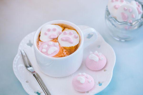 怎么做可爱的猫爪棉花糖,大的猫爪棉花糖制作(1)