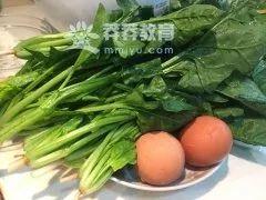 鸡蛋菠菜菜卷的做法,菠菜鸡蛋菜卷(2)
