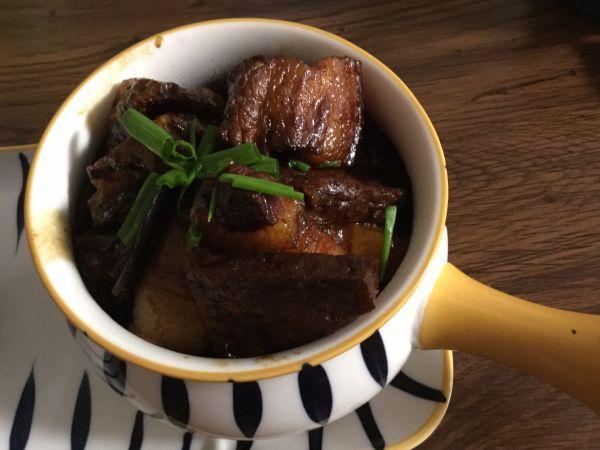 红烧肉焖油豆腐家常做法简单,红烧肉焖油豆腐(1)