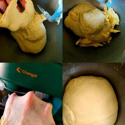 椰蓉花样面包怎么做,家常椰蓉面包的做法大全(2)