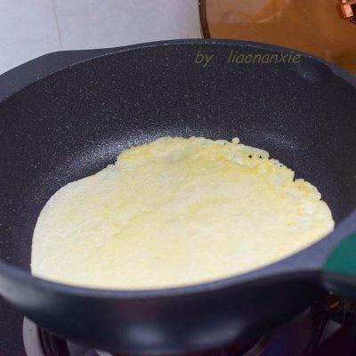 鸡蛋饼加肉的做法,鸡蛋饼里脊肉的最简单做法(3)
