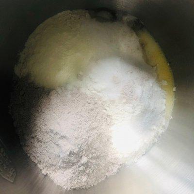 杏仁麦片吐司的做法,燕麦土司面包的做法窍门(3)