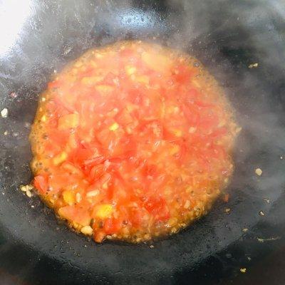 西红柿鸡蛋面图片,自己做的早餐真实照片(4)