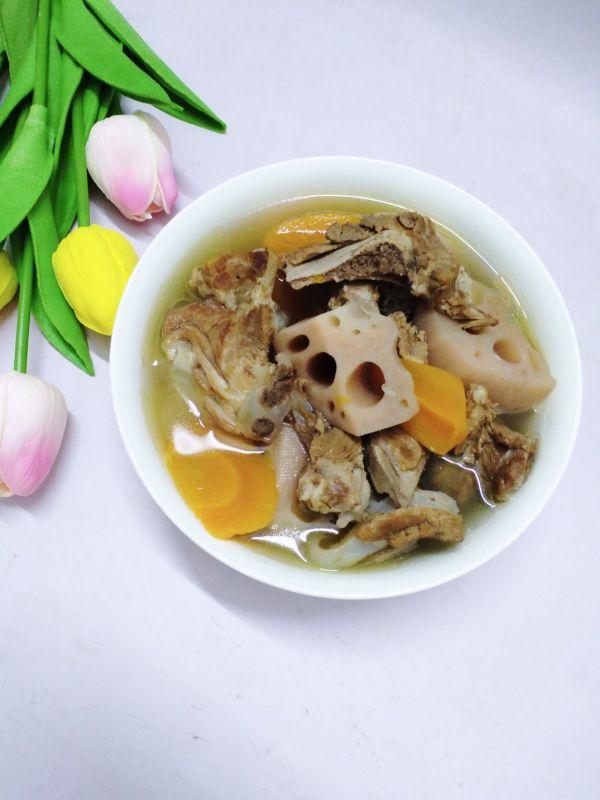 高压锅排骨藕汤正确做法,用电高压锅炖排骨藕汤怎么炖好吃(1)