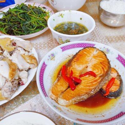 三文鱼生鱼片的吃法,三文鱼刺身摆盘(5)