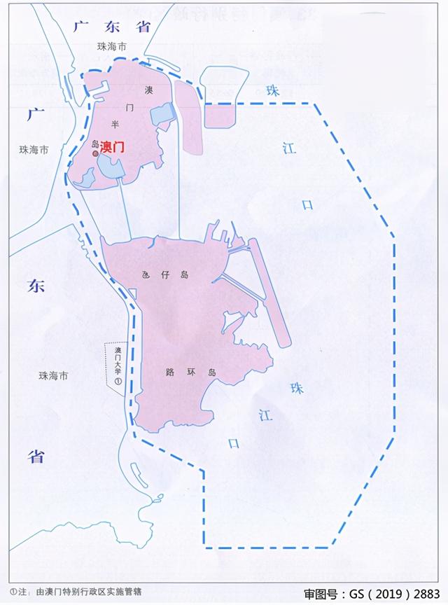 澳门的地理位置图,澳门的地理位置介绍(3)