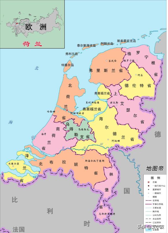 荷兰有多少城市,荷兰有多少个城市(2)