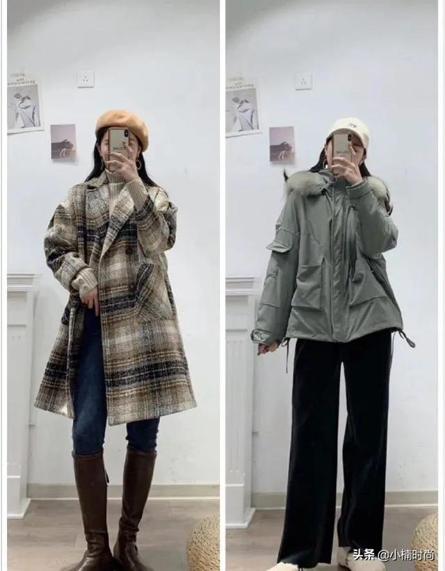 冬款小外套怎么搭配,冬天中长款外套怎么搭配(2)