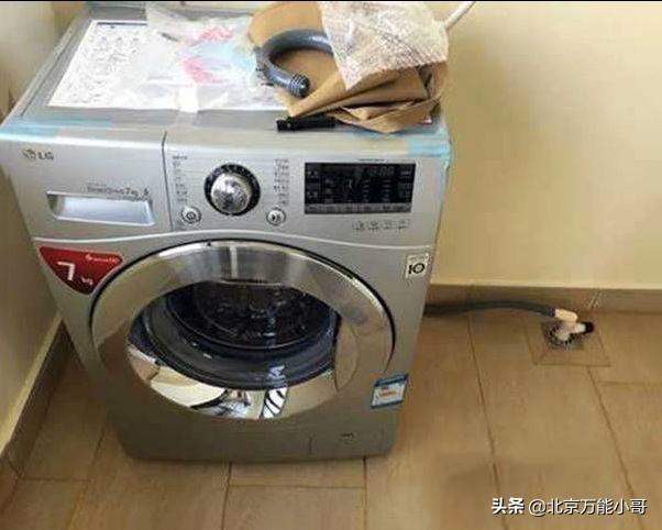 洗衣机排水口拆卸,排污口图解(3)