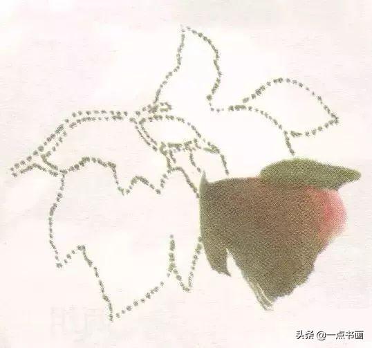 牡丹叶子枝*画法,牡丹叶子最简单的画法(2)