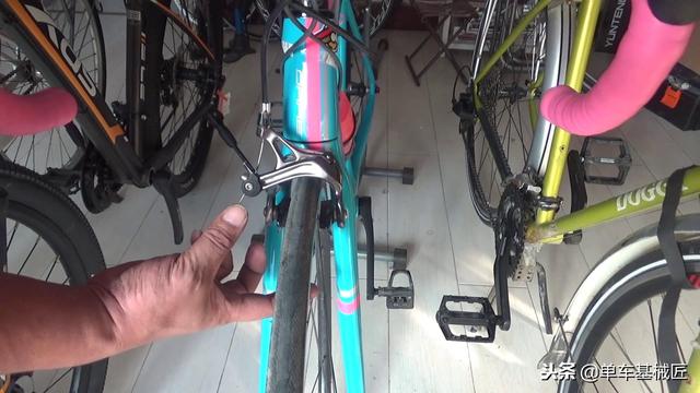 自行车前轮快拆杆图解,自行车快拆杆装法图解(3)