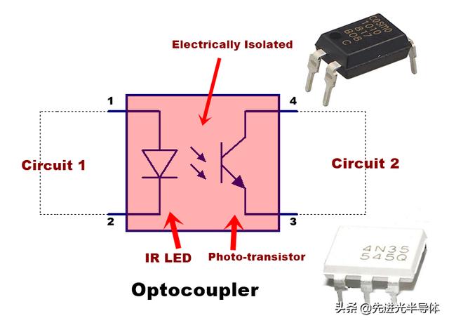 光耦继电器工作原理与接线图,光耦3脚和4脚短路后果(2)