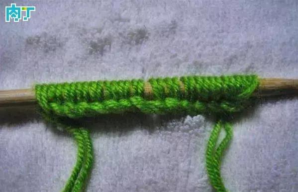 新手织围巾教程正反针,织围巾正反针教程完整版(3)