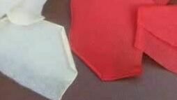 怎么做玫瑰花纸巾,如何做餐巾纸玫瑰(4)