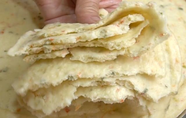 大米烙饼的家常做法,纯大米烙饼做法(1)