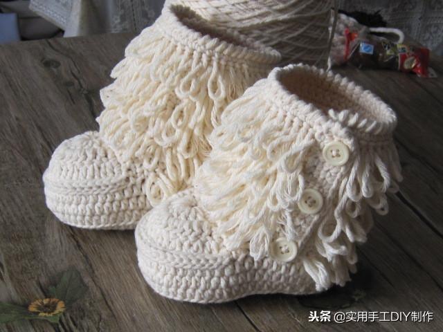 婴儿袜子编织图解,编织婴儿袜子最简单(4)