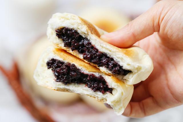紫米饼怎么做又软又好吃,紫米饼的100种做法(3)
