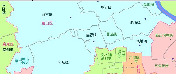 上海宝山区面积多少平方公里,宝山地图全图高清版(3)