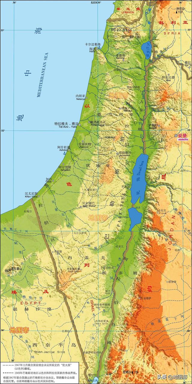 巴勒斯坦领土现状,巴勒斯坦还有多少领土(4)