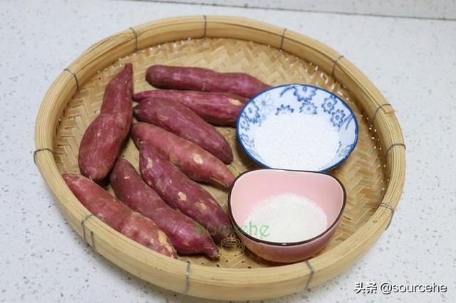 红薯花生西米露糖水最好吃的做法,红薯西米露正宗做法(4)
