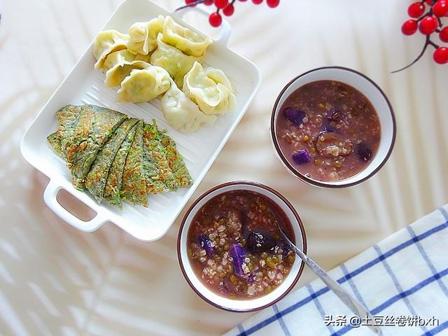 紫薯绿豆稀饭的做法,干地瓜丝稀饭的做法(1)