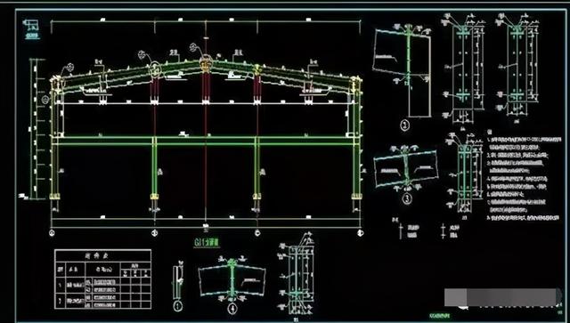 钢结构地脚放线过程,钢结构预埋件放线方法(2)
