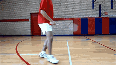 羽毛球左侧移动步法,羽毛球前后左右移动步法(2)