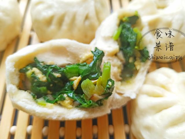 上海正宗香菇青菜包子做法,上海香菇青菜馅包子做法视频(1)