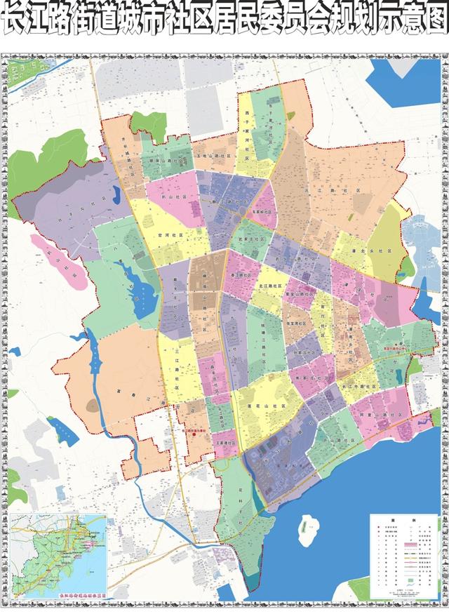 黄岛各个街道范围图,黄岛区各街道分布图(2)