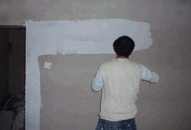 墙的阴角怎么刮大白,墙上面角怎么刮大白(5)
