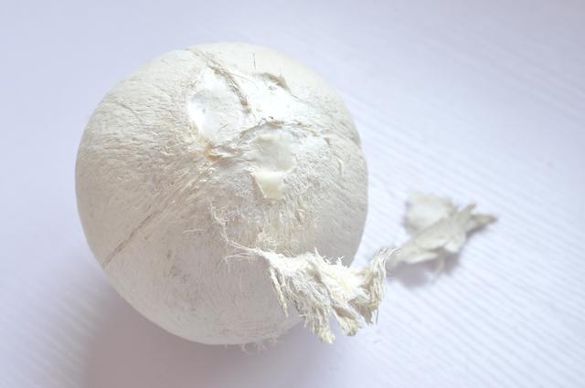 怎么剥椰子外壳的厚皮,怎样剥椰子表面的外壳快速(2)