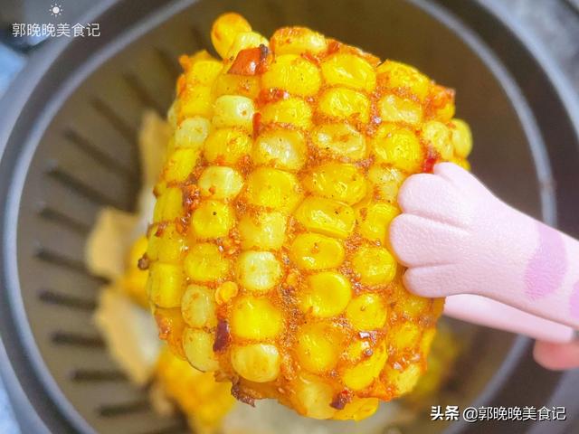 天然气烤玉米做法,碳烤玉米做法图解(4)