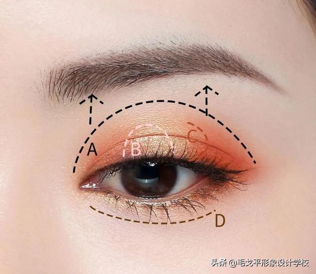 眼部化妆顺序的正确步骤,详细正确的眼部化妆步骤图解(16)
