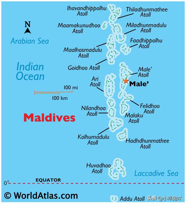 马尔代夫南部环礁美景,马尔代夫的沙滩美景(1)
