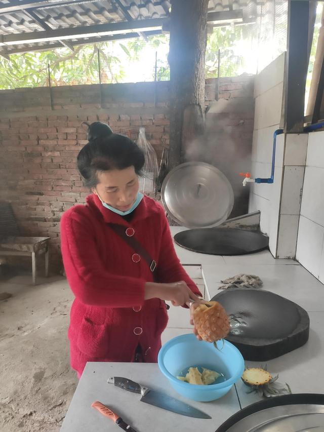 傣族的菠萝饭怎么做,傣味菠萝饭正宗做法(2)