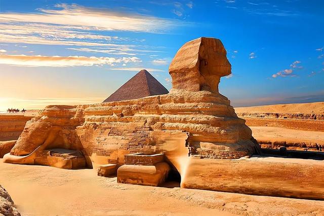 埃及的狮身人面像其实是狼头,埃及狮身人面像鼻子去哪了(2)