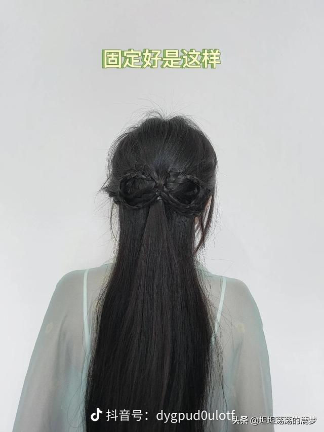 汉服头发100种扎法,汉服头发简单扎法(4)