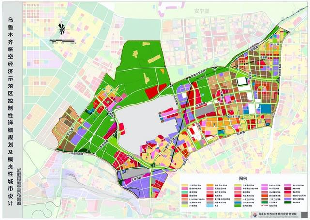 乌鲁木齐城北新区2022年建设规划,乌鲁木齐城北新区公共设施规划图(2)