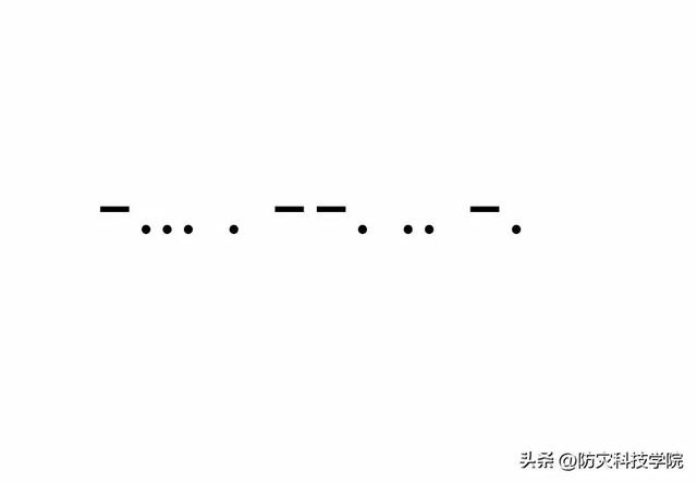 摩斯密码中文对照表 图片,摩斯密码口诀表(3)