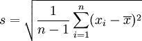 标准差简单计算公式,组合标准差的计算公式(4)