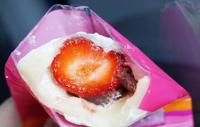 福州草莓麻薯的做法,草莓爆浆麻薯正宗做法(3)
