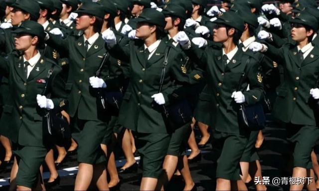 泰国女子阅兵视频,泰国女兵阅兵仪式完整版(1)