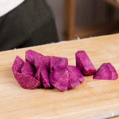 紫薯拉花做法大全,紫薯牛奶拉花做法(2)