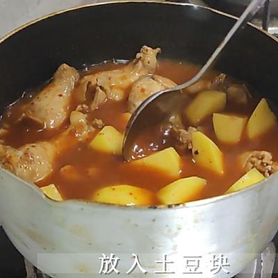 韩式炖鸡肉的做法大全,鸡肉炖土豆真实图片(5)