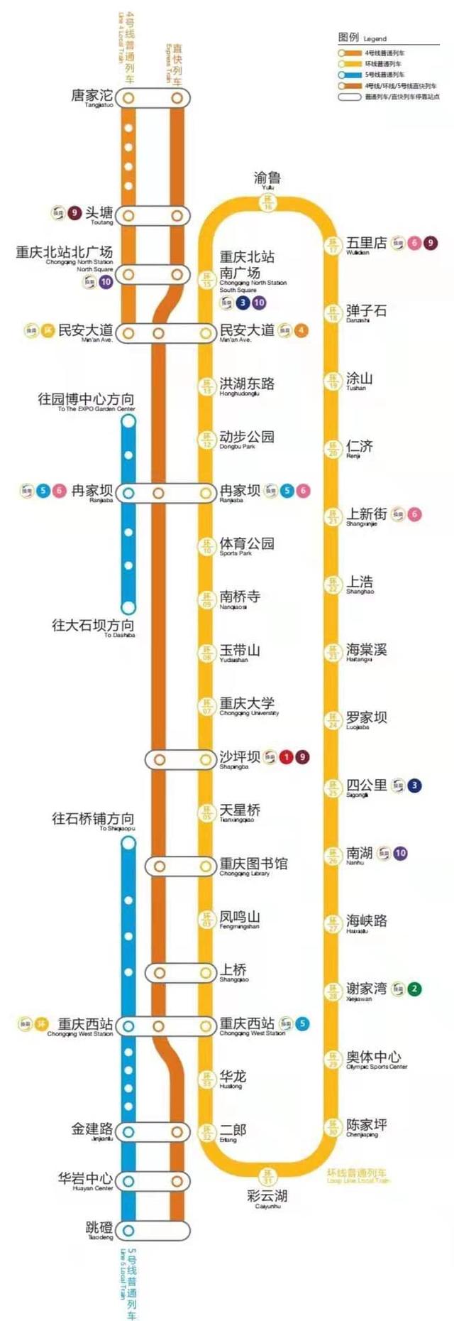 重庆西站内换乘怎么换,重庆西站站内换乘图解(3)
