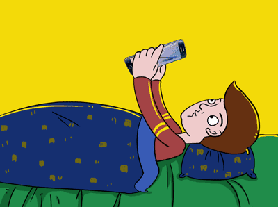 如何躺在床上正确玩手机,怎样在床上正确地玩手机(3)